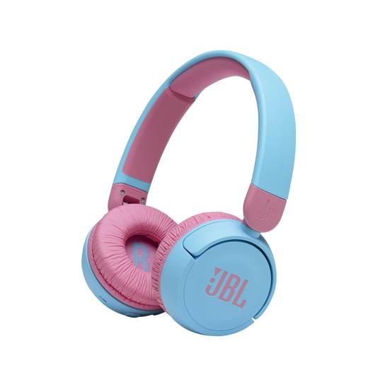 JBL Jr310BT - Blue - Kids Wireless on-ear headphones - Hero